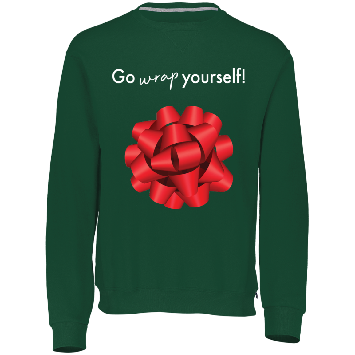 Go Wrap Yourself Fleece Crewneck Sweatshirt