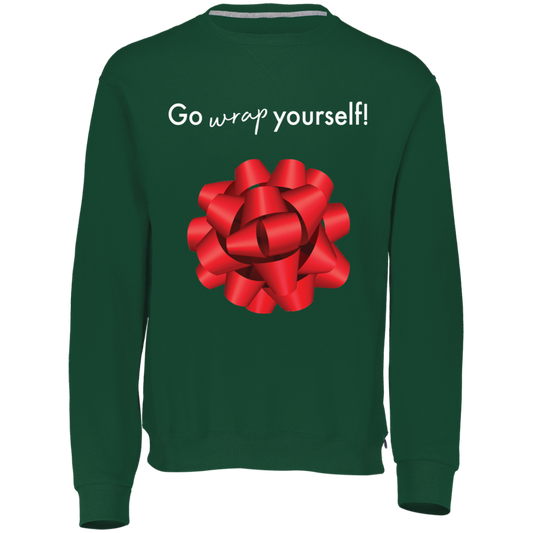 Go Wrap Yourself Fleece Crewneck Sweatshirt