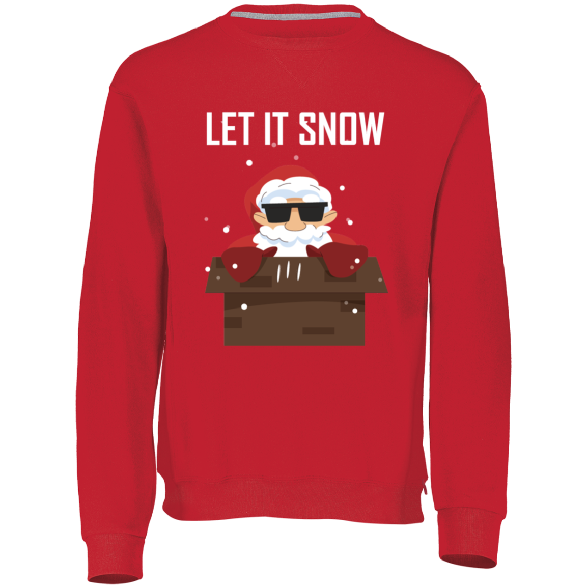 Let It Snow Fleece Sweatshirt