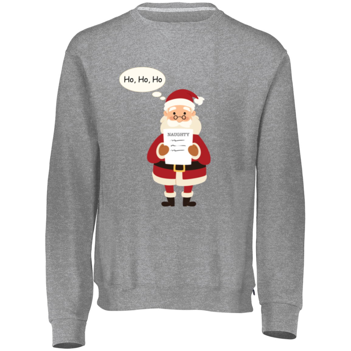 Ho Ho Ho Fleece Crewneck Sweatshirt