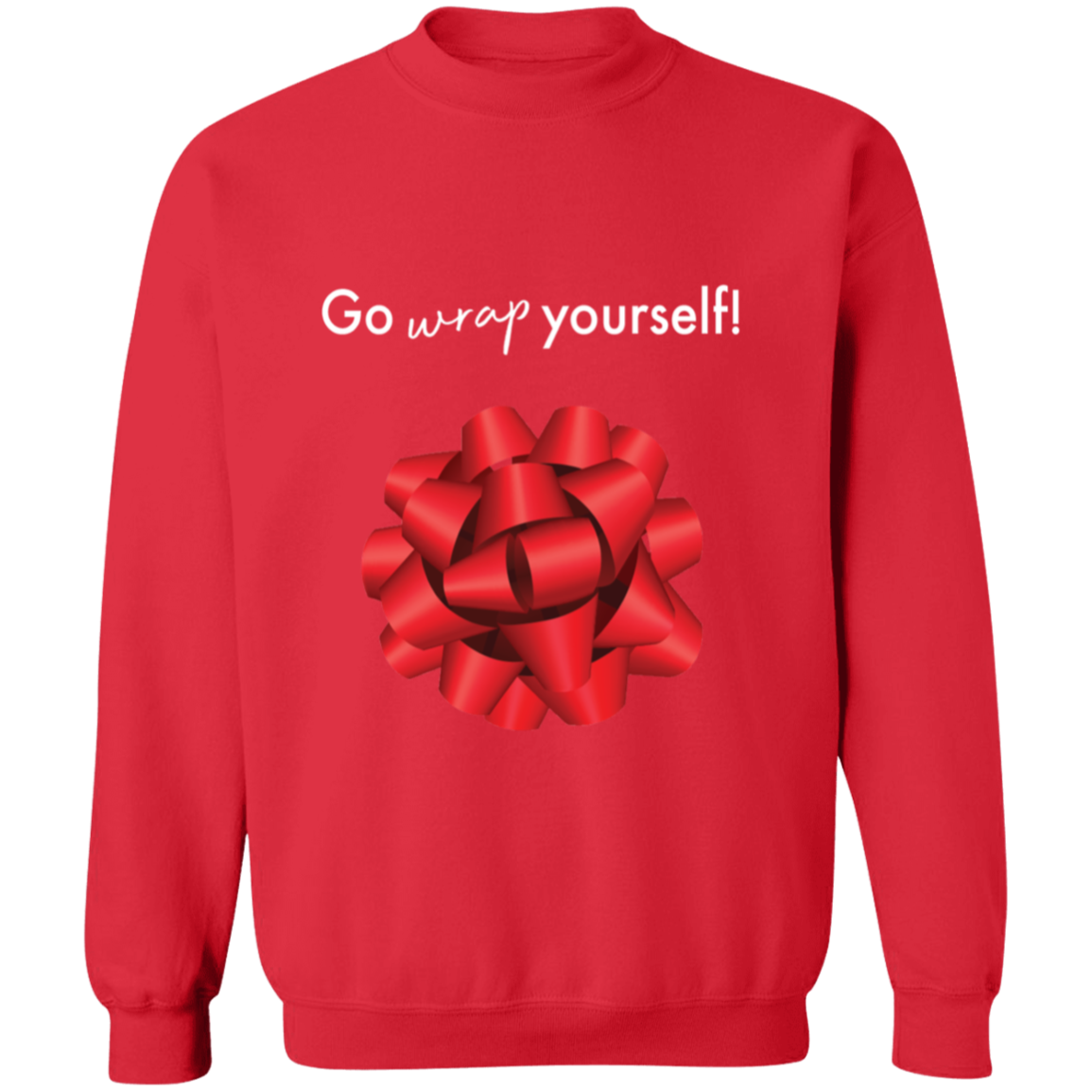 Go Wrap Yourself Crewneck Pullover