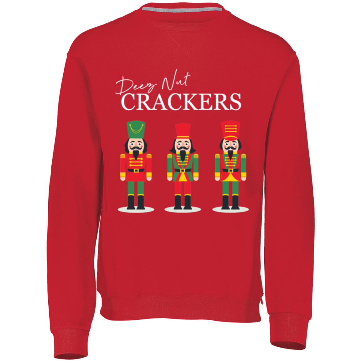 Deez Nut Crackers Fleece Sweatshirt